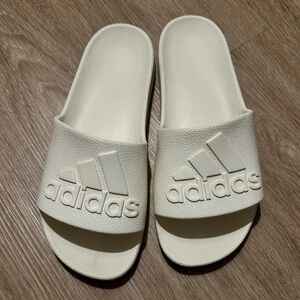 Adidas white Slides men